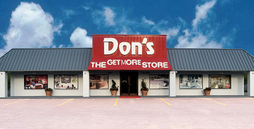 don's tv and appliance storefront